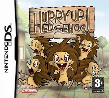 Hurry Up Hedgehog! (USA) box cover front